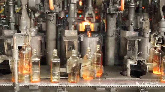 375ml 37,5cl 500ml 50cl 750ml 75cl1000ml 100cl Licor Spirit Vodka Whisky Garrafa de vidro de água com tampa de rosca Tampa de cortiça de alta sílex cor transparente